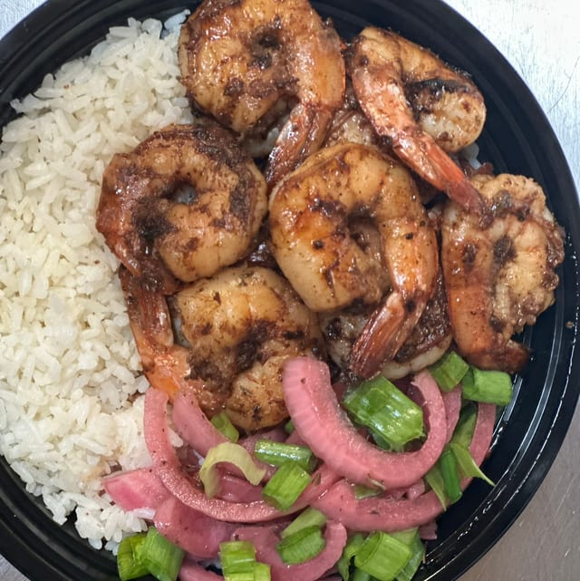 Jerk Shrimp.