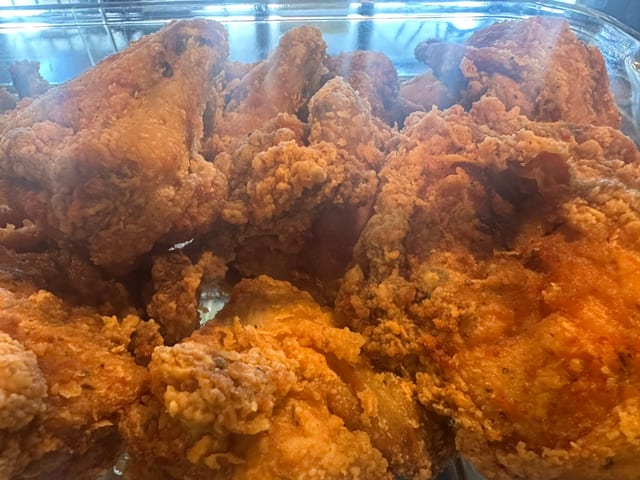 Fry Chicken.