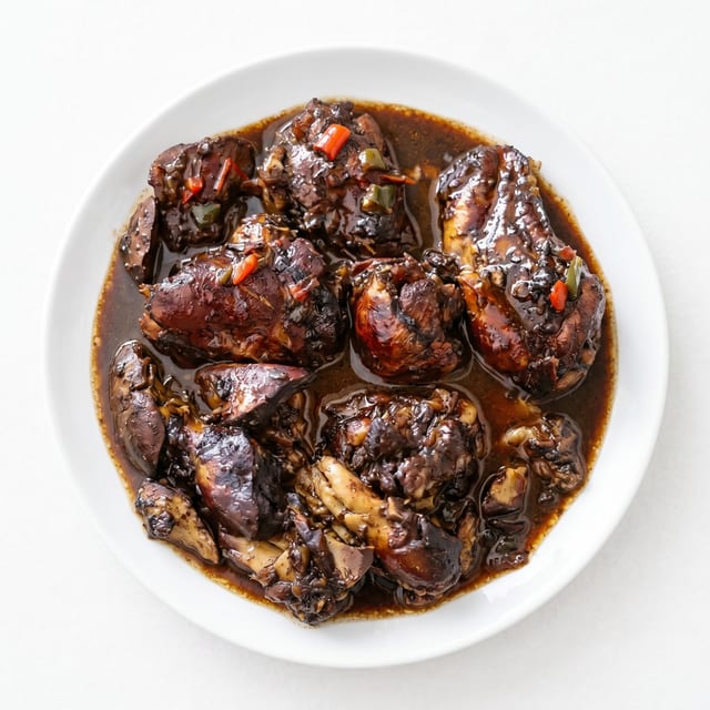 Stew Chicken.