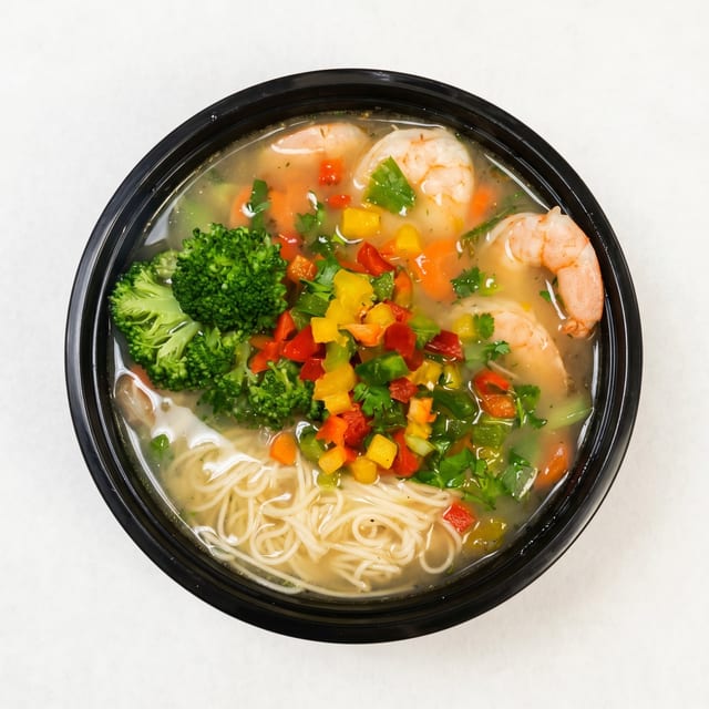 Spicy Shrimp Soup.